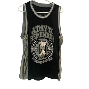 Maglia basket A Day To Remember 2nd Sucks ADTR Rock Punk Emo Large - Foto 1 di 6
