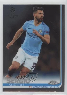 2018-19 Topps Chrome UCL Sergio Aguero #79 - Image 1 of 2