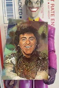 🎤 🎼  FRANKIE VALLI #7 Art Card Limited 37/50 Signed by Artist Edward Vela RARE - Picture 1 of 2