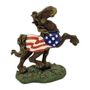 Montana Silversmiths Lifestyles Elmer das Pferd Flagge Decke patriotisch #0703 - Bild 1 von 6