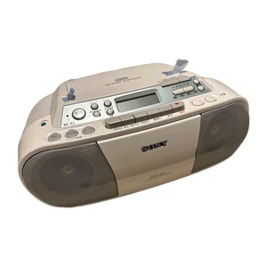 Sony CFD-S01 CD Kassette AM/FM Radio tragbarer Ghettoblaster Stereo Player - Bild 1 von 8