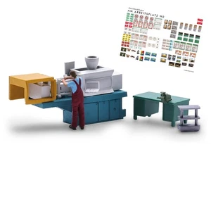 HO Scale Accessories - 79903 - Action Set: Injection molding machine - Picture 1 of 2
