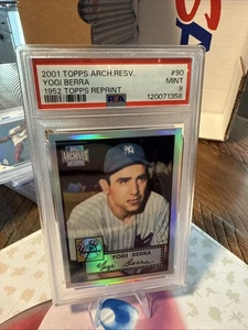 2001 Topps Archives Reserve Reprint Refractor #90 Yogi Berra Yankees 1952 - Bild 1 von 5