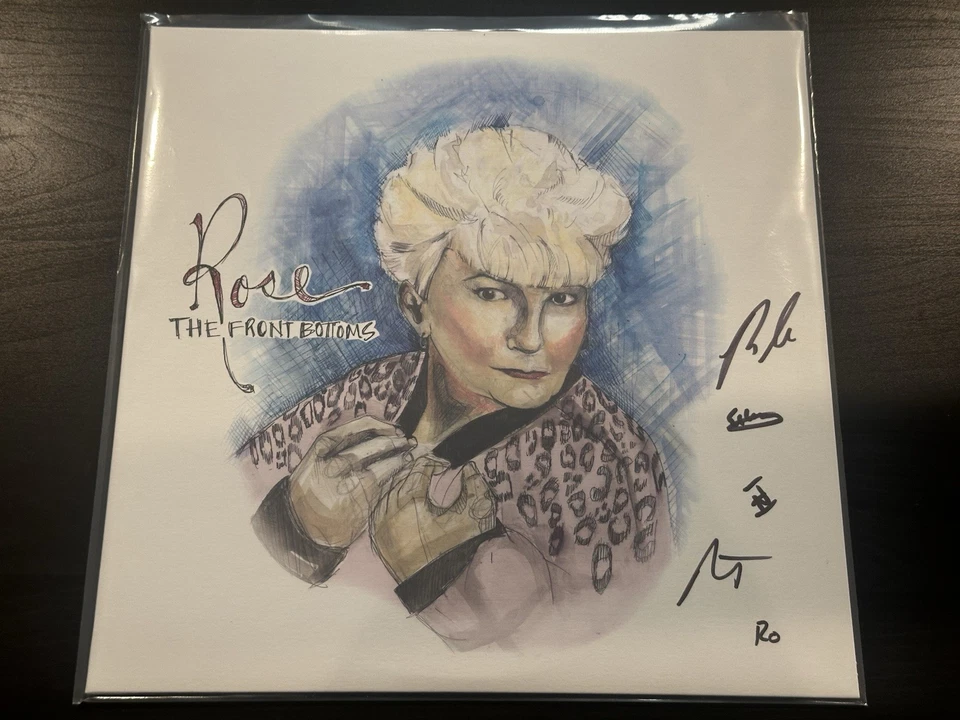 The Front Bottoms SIGNED Cover Rose EP Vinyl Recycled Colors (Autographed) Foto 1 de 4
