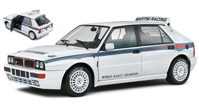 LANCIA DELTA HF INTEGRALE EVO 1 MARTINI 6 1992 WHITE 1:18 S1807804 SOLIDO - Immagine 1 di 2