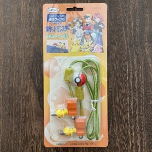 Nintendo Game Boy Color/Pocket/Light Kemco Pichu Link Cable Pokemon New NIB JPN - Picture 1 of 2