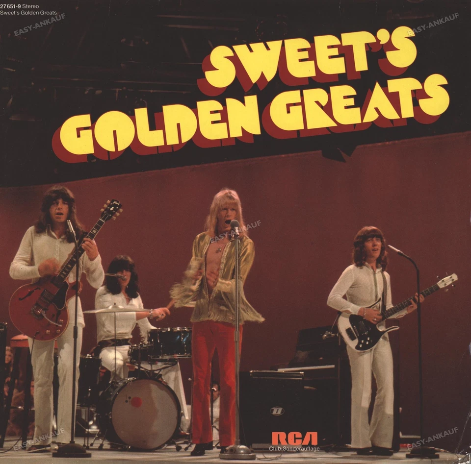 Sweet - Sweet's Golden Greats - Club Auflage GER Club Ed. LP 1977 (VG/VG-) ´ - Image 1 of 1
