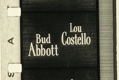 16mm 800ft Sound ABBOTT & COSTELLO Comedy + LITTLE LOST SCENT 1954 Movie Films - Image 1 of 4