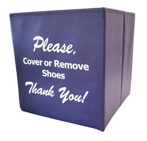 Schuhüberzieher Box groß mit Einweg-Schuhüberzügen XL Indoor Immobilienmakler - Bild 1 von 9
