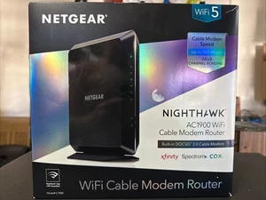 NOWY Netgear Nighthawk C7000 AC1900 Router WiFi DOCSIS 3.0 Kabel Modem Xfinity - Zdjęcie 1 z 3
