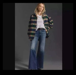 Neu ohne Etikett Mother x Anthropologie The Tomcat Damen-Roller-Sneakjeans 34 Sixth Sense - Bild 1 von 11