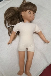 Seltene 1980er Vintage Götz 17,5" Softbody deutsche Puppe…blonde Haare/braune Augen - Bild 1 von 10