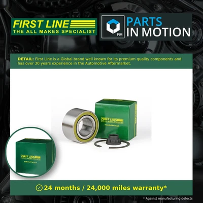 Wheel Bearing Kit fits LEXUS ES300 3.0 Front 01 to 03 1MZ-FE Firstline Quality - Image 1 of 4