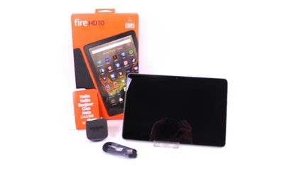 Amazon Fire HD10 Tablet 10,1" 25,7cm 32/3 GB RAM WLAN IPS Oliv mit Werbung OVP - Bild 1 von 4