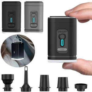 Mini Electric Air Pump USB Rechargeable Inflate Deflate Camping Bed Mattress - Bild 1 von 9