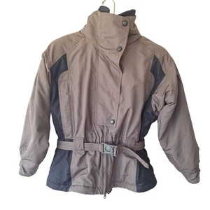 Columbia Womens Belted Winter Jacket M Ski Snowboard Sportswear Coat - Picture 1 of 8