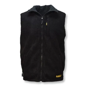 DEWALT Unisex Reversible Heated Fleece Vest Kit, Black, XL - DCHV086BD1 - Picture 1 of 10