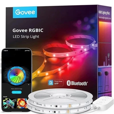 Govee ‎RGBIC LED Strip Light -  H617E  2x10 Meters Dual Pack 65.6ft Total - Image 1 of 4