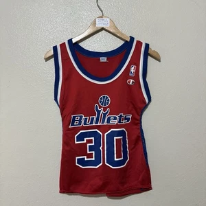 Champion Rasheed Wallace Washington Bullets Trikot 90er Vintage Größe M Damen - Bild 1 von 5