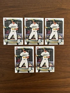 2025 Bowman Prospect Paper Dylan Fien Athletics #BP-47 5 Card Lot - Picture 1 of 1