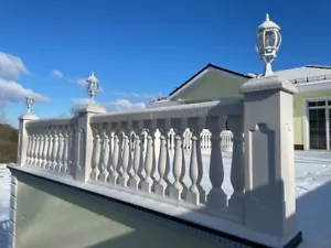 Geländer Balustraden Balkongeländer Balustrade Baluster Beton Balustrade Säulen - Bild 1 von 24