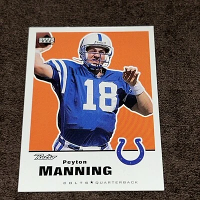 PEYTON MANNING - NFL HOF - 1999 UPPER DECK RETRO - BASE CARD #63 - COLTS BRONCOS - Image 1 of 2