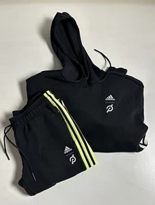 Peloton x Adidas Anzug Schwarz Größe S Hoodie Hose - Bild 1 von 5