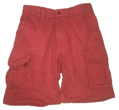 Pantalones Cortos Carga Polo By Ralph Lauren Rosa Para Hombre Talla 32 Bolsillos Extra Foto 1 de 4