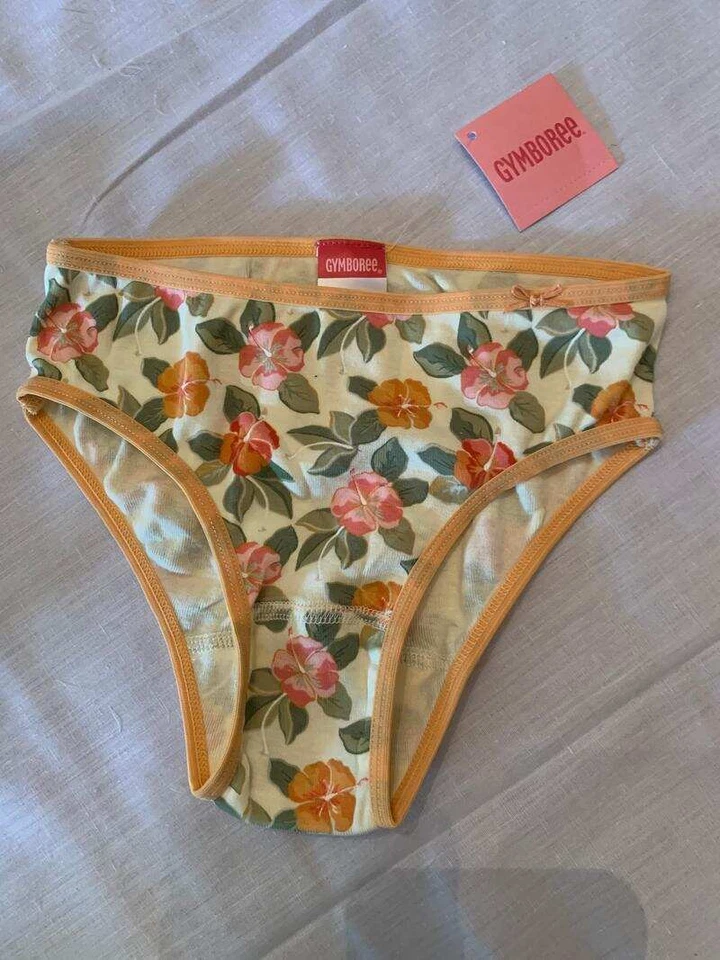 Gymboree Aloha Wahine Tropical Floral Bragas Niñas Ropa Interior Talla 5-6 Nuevo con Etiquetas Foto 1 de 1
