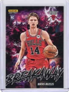 2024/25 PANINI INSTANT NBA BREAKAWAY B11 MATAS BUZELIS BULLS 1/1355 RC - Picture 1 of 2