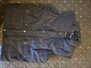 Tacvasen Men's Winter Warm Vest Windproof Sleeveless Jacket Fleece size Small - Picture 1 of 3