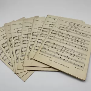 Alleluia of the Bells Ralph E. Marryott Easter Carol SA or SAB Choral 14 copies - Picture 1 of 7