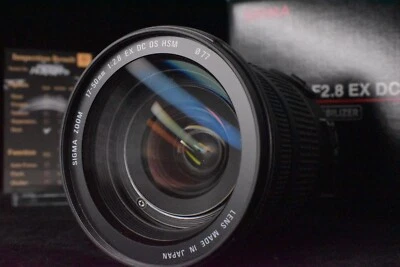 [US Duty Paid] Sigma 17-50mm F2.8 EX DC OS HSM Zoom Lens Nikon para montaje F... - Imagen 1 de 4