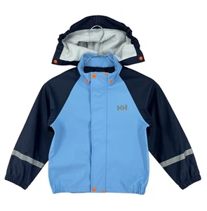 HELLY HANSEN Hooded Raincoat Kid's Boy's Jacket Size 7 y.o. (122) - Picture 1 of 10