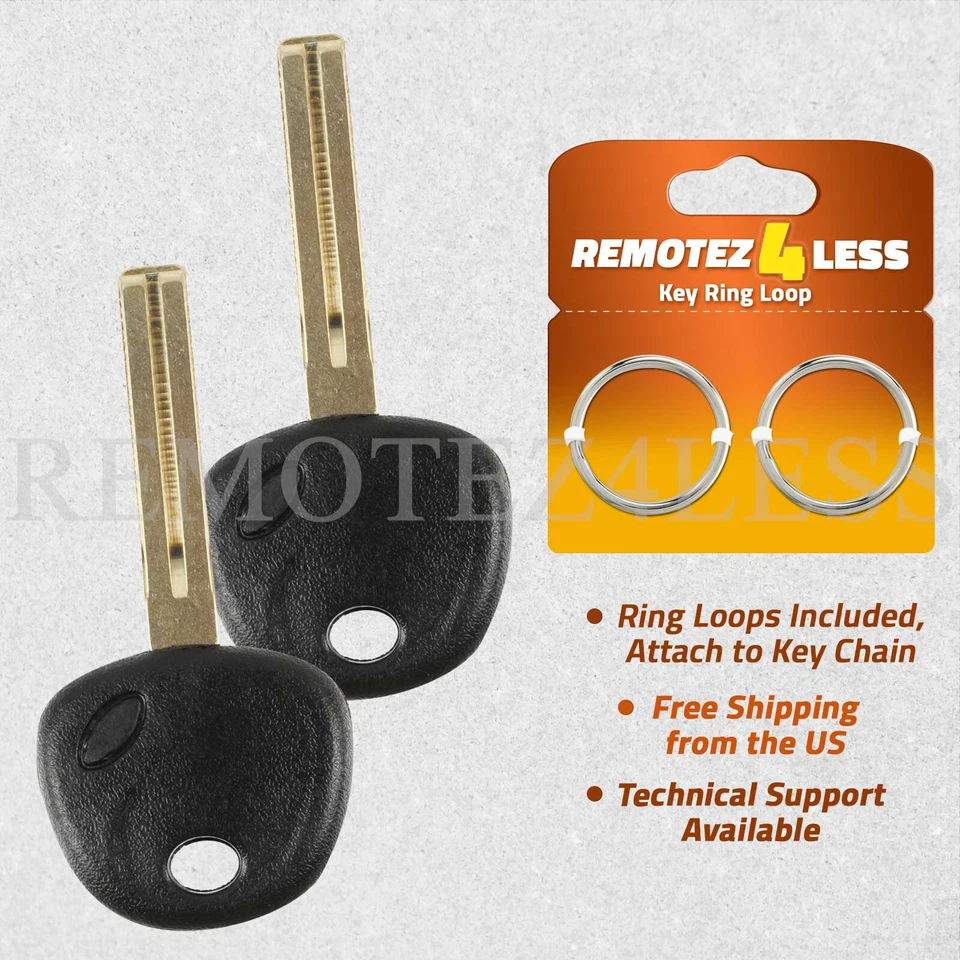 2 For 2010 2011 2012 2013 2014 2015 2016 Replacement Kia Rio Uncut Key Blade Foto 1 de 1