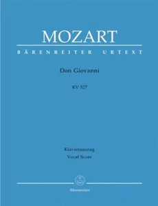 Don Giovanni (K.527) (Vocal Score, paperback) Opera Paperback book Mozart Baeren - Bild 1 von 4