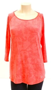 Under Armour Marathon Red UA Threadborne 3/4 Sleeve Utility Shirt Women's NWT - Picture 1 of 4