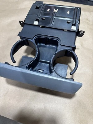 2005 2006 2007 OEM Ford Super Duty F250 F350 F450 F550 porta-copo painel cinza - Imagem 1 de 4