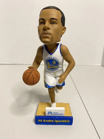 #9 Andre Iguodala 2014 Golden State Warriors Kaiser Paramente SGA Bobblehead Cover