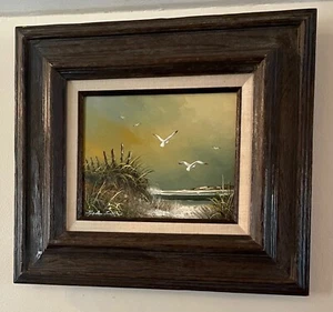 Original Ölgemälde Landblick signiert Gordon Smith - Bild 1 von 7