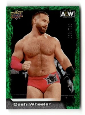 2022 Upper Deck AEW All Elite Wrestling - Cash Wheeler Green #44 /399 - Image 1 of 2