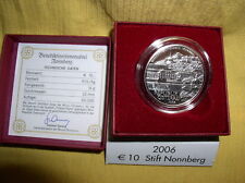 Österreich 10 Euro Silber PP 2006   Nonnberg