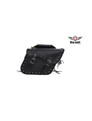 13 «ВОДОНЕПРОНИЦАЕМЫЙ жесткий термостойкий седельные сумки с заклепками для HARLEY DAVIDSON - Изображение 1 из 4