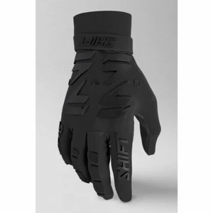 Taglia L - Coppia Guanti Uomo Fox Shift Black Label Flexguard Nero Cross Enduro - Picture 1 of 2