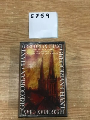 Gregorian Chant Monastic Choir Of The Abbey Of St. Pierre De Solesmes Cassette - Image 1 of 3