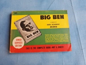 ARMED SERVICE EDITION #1027 Big Ben Earl Scnenck  - Picture 1 of 3