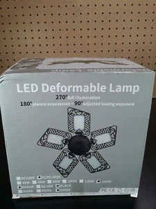 Garage Light 160W LED Super Brightness16000LM Garage Light with 5 Deformable - Picture 1 of 1