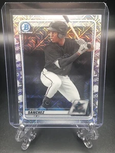 Jesús Sánchez 2020 Bowman Chrome Prospects Mega Caja Refractor #BCP-11 Marlins - Imagen 1 de 2
