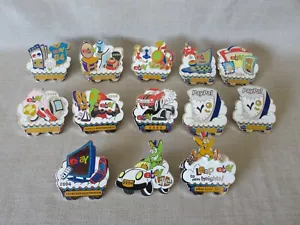 Lot of Twelve eBay Live 2004 New Orleans Enamel Pins Brand New - Picture 1 of 5