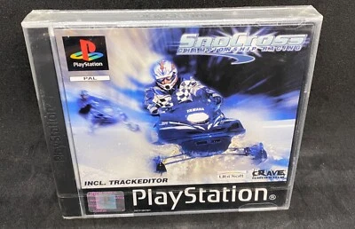 SnoCross Championship Racing PS1 PAL UK DE ITA FR SPA New Sealed W/Little Defect - Image 1 of 4